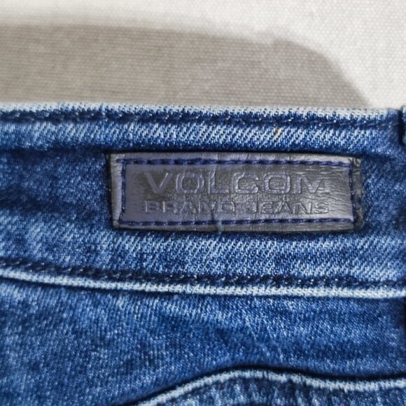 Volcom Brand Jeans women's junior size 25 ink blue colour jeggings stretchy - Picture 5 of 15